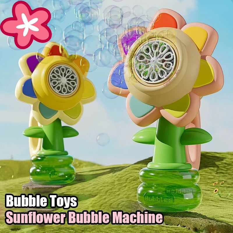 Colorful Bubble Machine – Auto Blower with Lights & Dance Mode