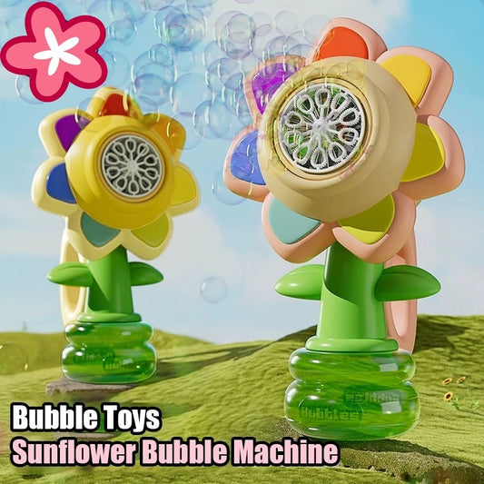 Colorful Bubble Machine – Auto Blower with Lights & Dance Mode