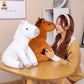 Horse Plush Pillow – Sitting Plush Horse for Teens 60–80cm