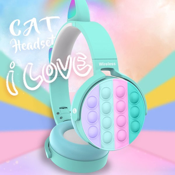 Bubbles Fidget Bluetooth Headphones – Stress Relief