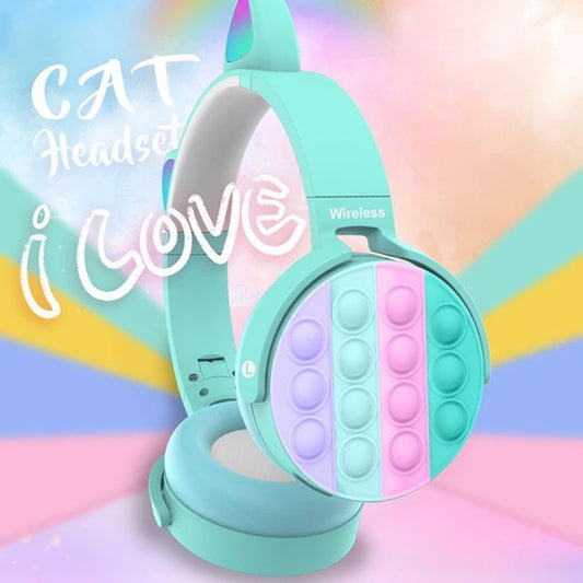 Bubbles Fidget Bluetooth Headphones – Stress Relief
