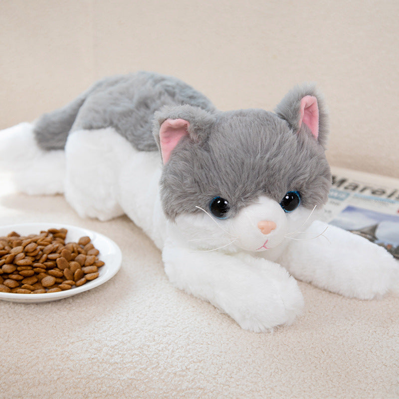 Cat Soft Toy – Plush Kitty in 5 Colors & 2 Sizes [50cm-70cm]