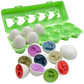 Educational Egg Toy Set for Kids – Shape & Color Matching