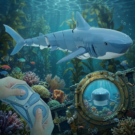 Remote Control Shark Pool Toy for Kids Aged 7 and Up