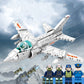 Building Blocks Aircraft Toy – Military Series Assembly Set for Kids