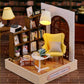 DIY Little House Happy One Pavilion Handmade Assembly Model Toy