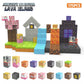 My Building World Magnetic Cube DIY Cherry Blossom Mountain Children's Educational Puzzle Assembly Toy Gift