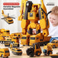 35PCS Car Toys Building Block Set – Military & Engineering Series