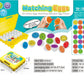 Educational Egg Toy Set for Kids – Shape & Color Matching