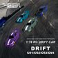 Mini Remote Control Drift Cars Set with Track and Storage Box