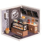 Miniature House Kit with Lights and Furniture