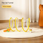 Collapsible Cat Tunnel with Mice and Feather Toys