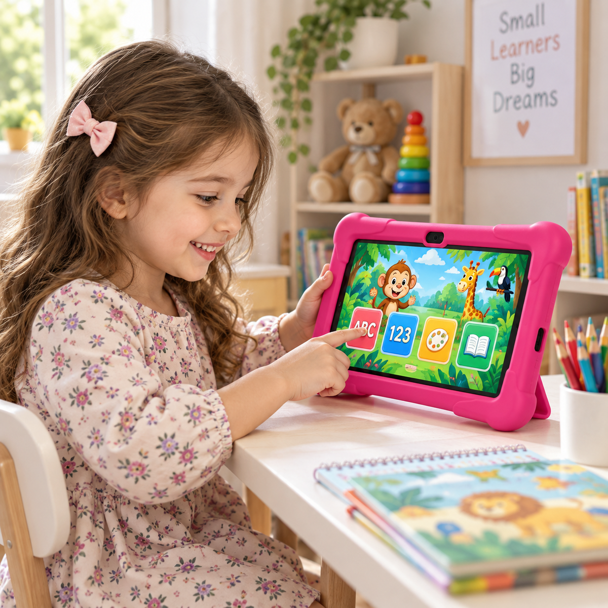 Learning Tablet for Kids with 7-Inch Screen, WiFi & Bluetooth