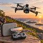 Folding UAV k9 Drone Place in Natural Atmosphere