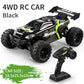 Red 4WD remote control monster truck product view