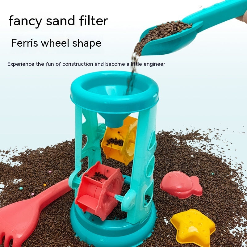 Beach Toys for Kids – Multi-Piece Sand Play Sets with Buckets, Carts & Trucks