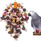 Wooden Fruit Skewers for Birds and Parrots