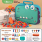 156pcs Kids Tool Box – Creative Repair Play Set for Boys & Girls