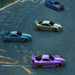 Mini Remote Control Drift Cars Set with Track and Storage Box