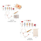 Doctor Toy Wooden Medical Playset for Kids
