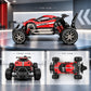 RC off-road crawler with large off-road wheels