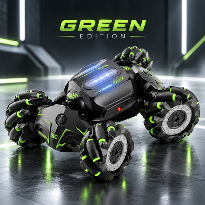 Four wheel drive remote control car rear view