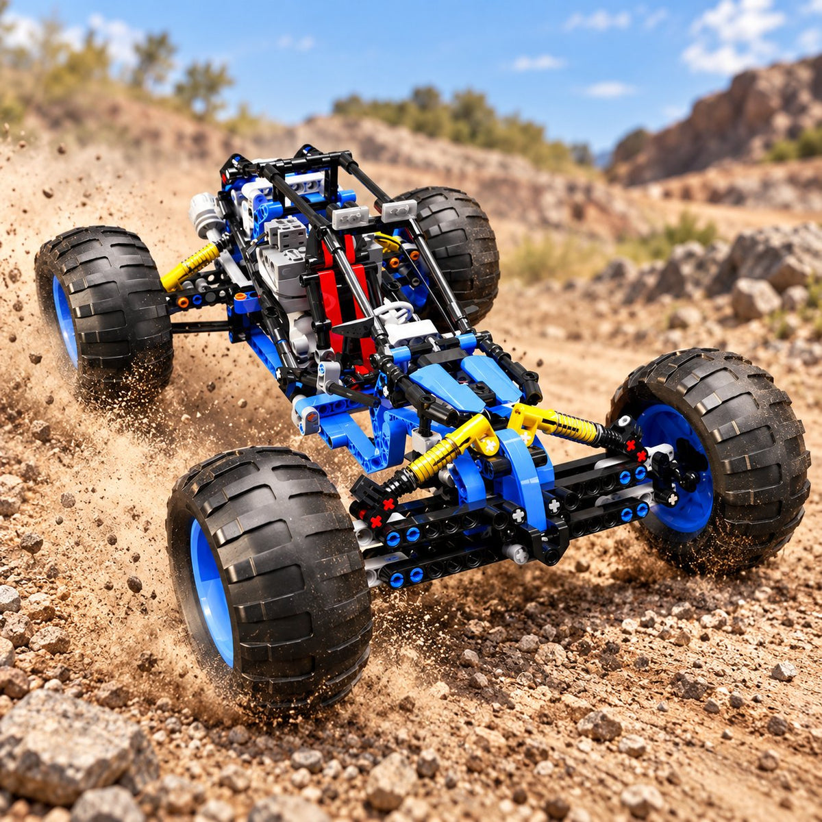 Build Your Own RC Buggy Building Block Kit