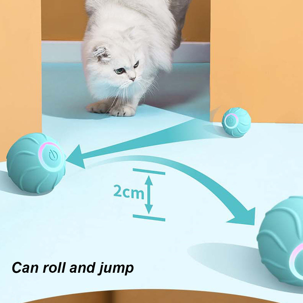 Kitten Toy – Automatic Bouncing Interactive Ball USB Rechargeable