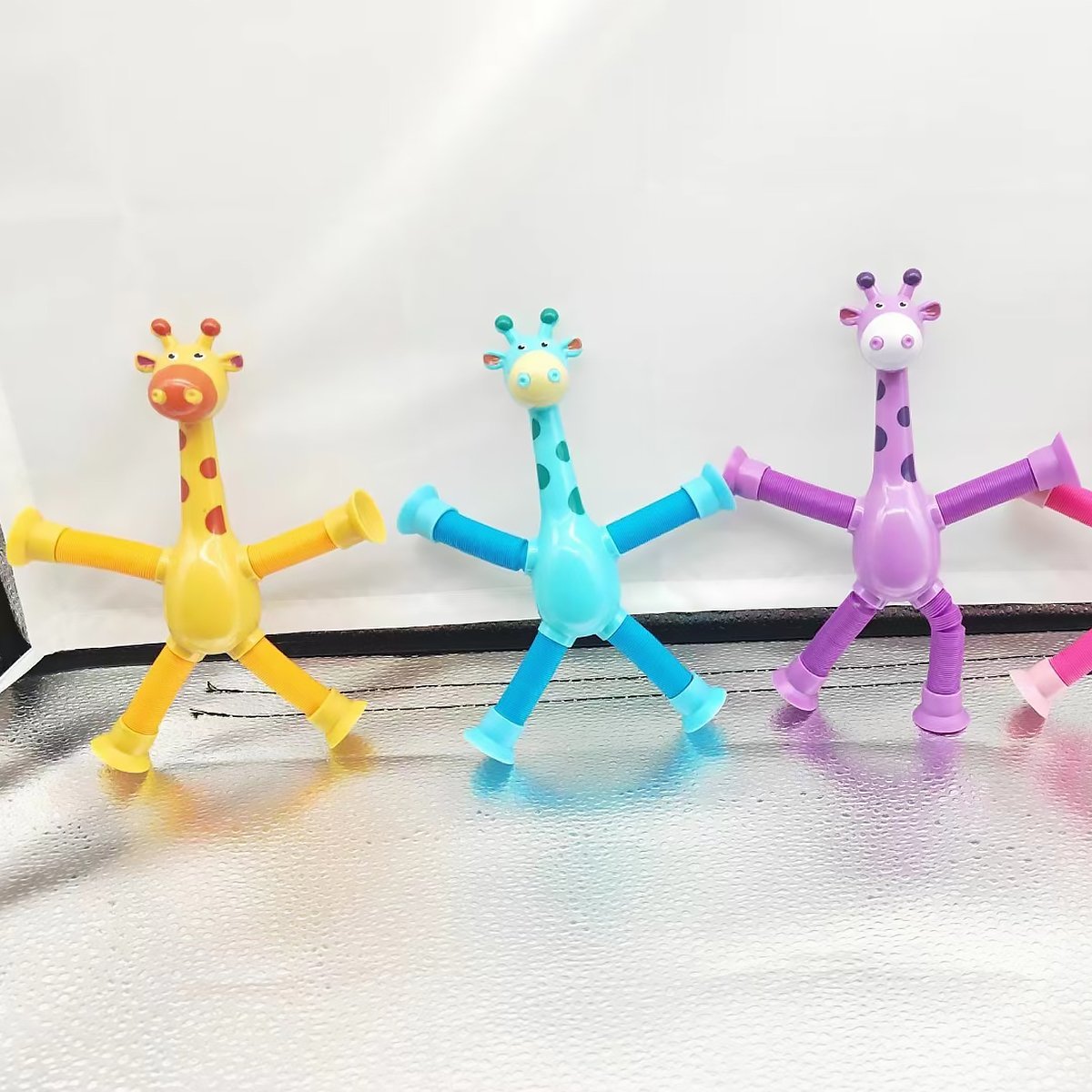 4-in-1 Deformable Pop Tube Fidget Toys for Stress Relief