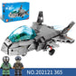 Building Blocks Aircraft Toy – Military Series Assembly Set for Kids
