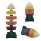 Space Shuttle Silicone Building Blocks Toy for Kids