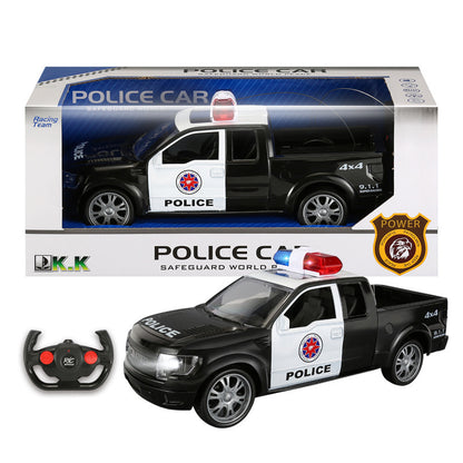 Rechargeable RC Drift Car – Police Series with Lights & Music
