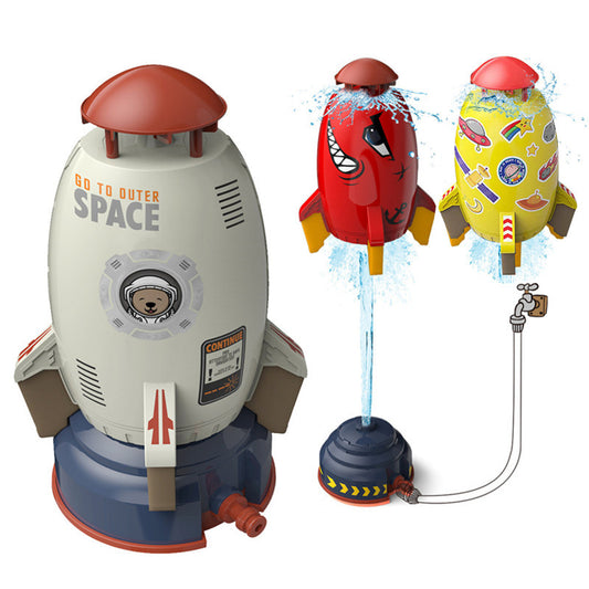 Rocket Launcher Toys – Outdoor Water Sprinkler Play for Kids