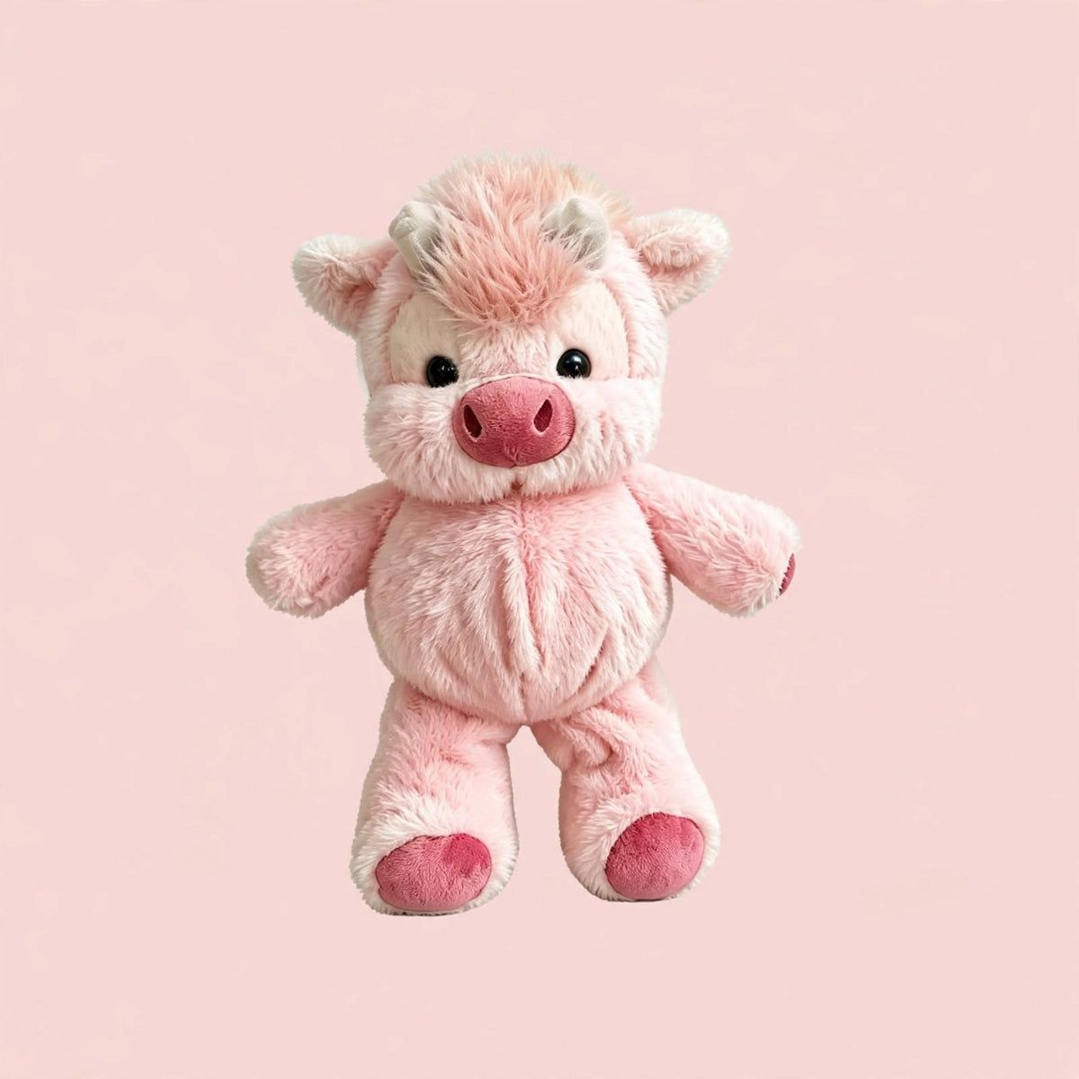 Running Cow Plush Toy Highland Cow Stuffed Animal Gift