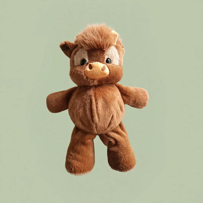 Running Cow Plush Toy Highland Cow Stuffed Animal Gift