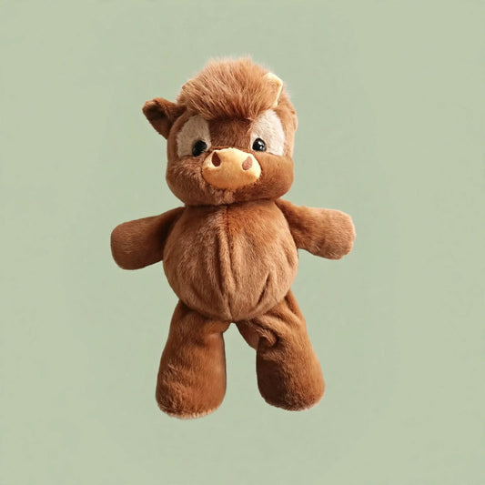Running Cow Plush Toy Highland Cow Stuffed Animal Gift