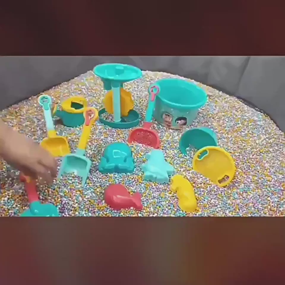 Beach Toys for Kids – Multi-Piece Sand Play Sets with Buckets, Carts & Trucks