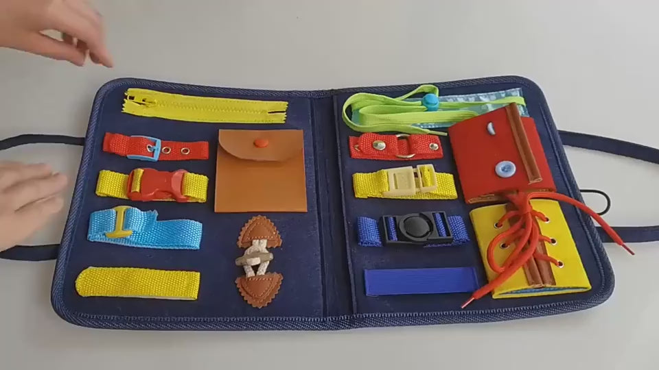 Learning Toy – Soft Felt Activity Board for Toddlers