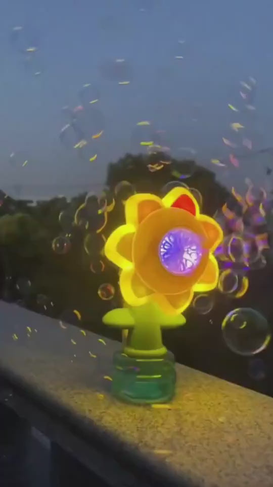 Colorful Bubble Machine – Auto Blower with Lights & Dance Mode