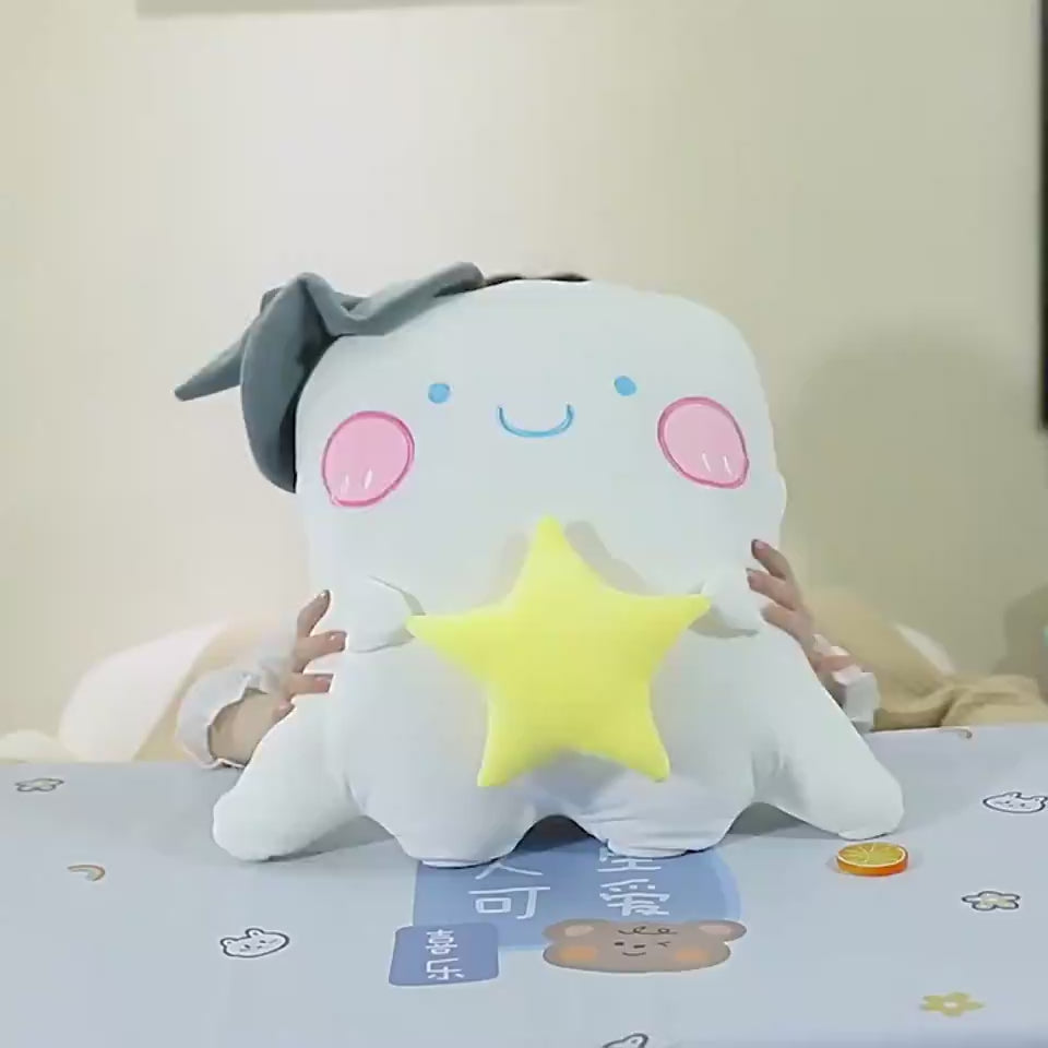 Ghost Doll Plush – Cute Soft Toy in 2 Styles & Sizes