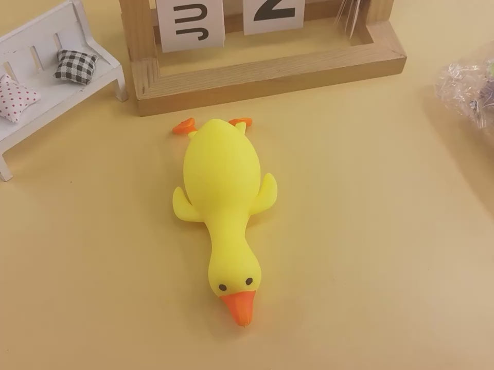6 PCS Big Duck Squeezing Toys for Stress Relief & Fun