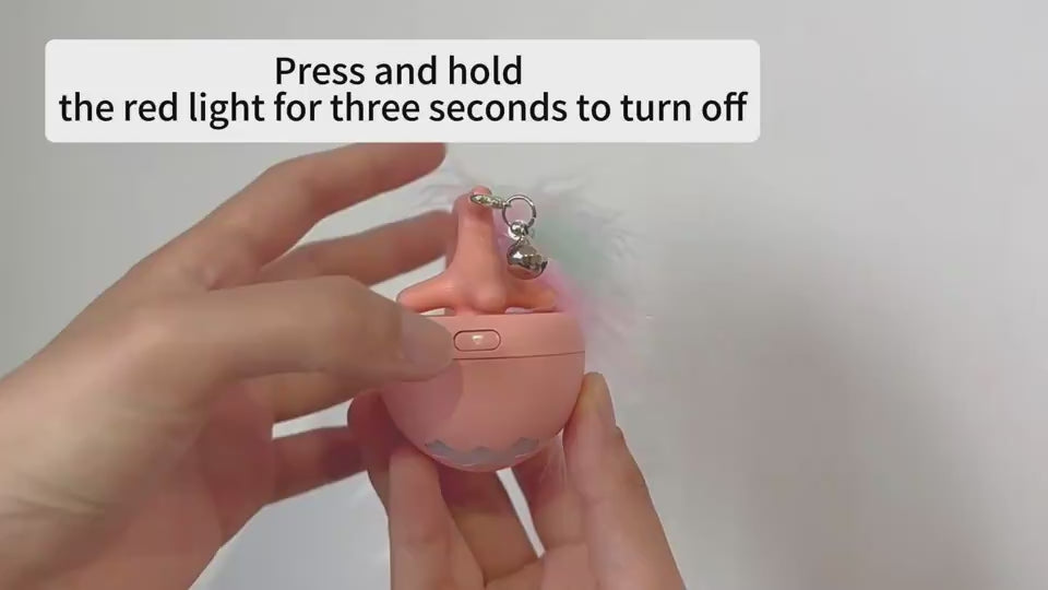 Interactive Cat Toy – Smart Teasing Ball with USB Charging