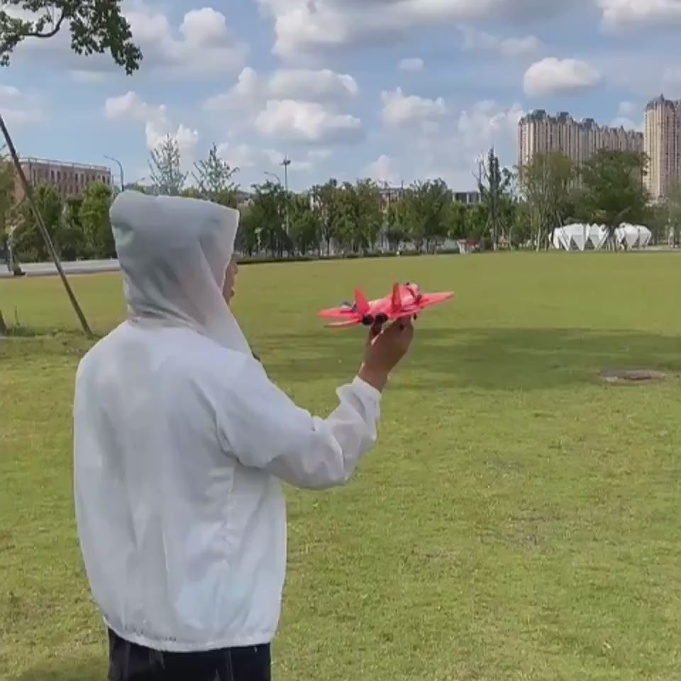 Electric Remote Control Fighter Aircraft Toy for Kids