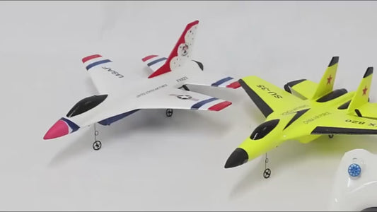 Electric Remote Control Fighter Aircraft Toy for Kids