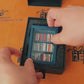 Handmade Mini Wooden Bookshelf with 60 Mini Books – Stress Reliever & Decor