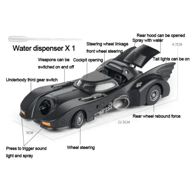Batmobile Car Model Toy