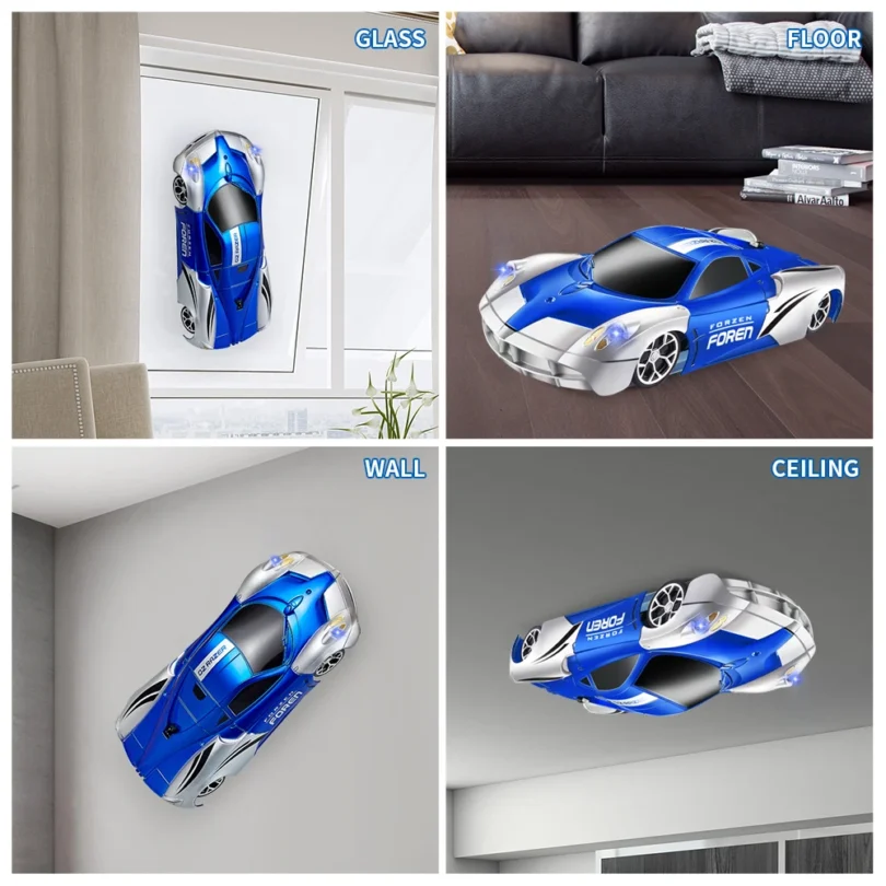 RC Climbing Wall Car Infrared Electric Toy - All Cool Toys