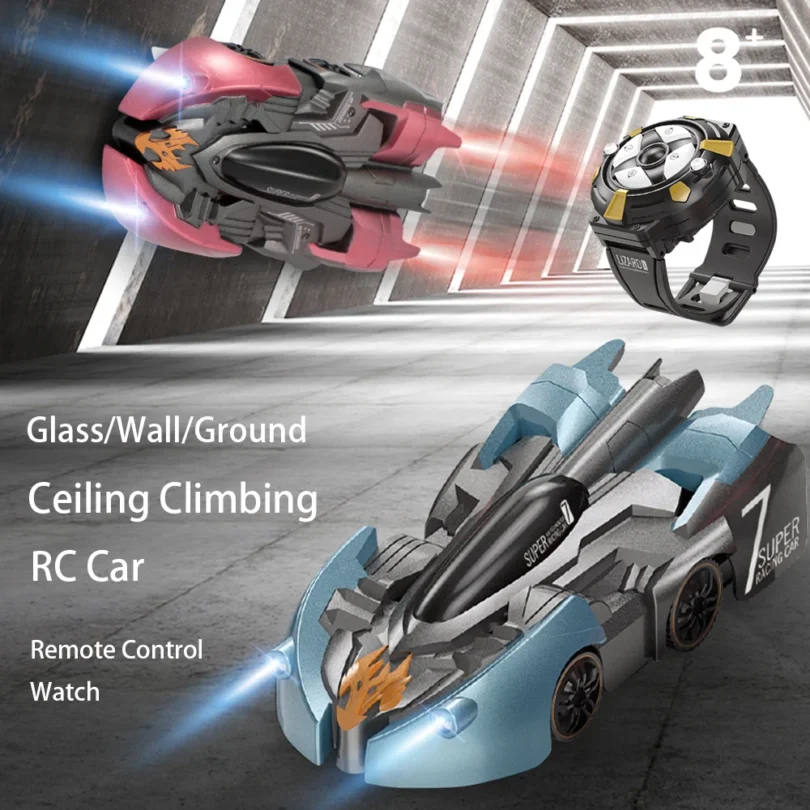 RC Climbing Wall Car Infrared Electric Toy - All Cool Toys